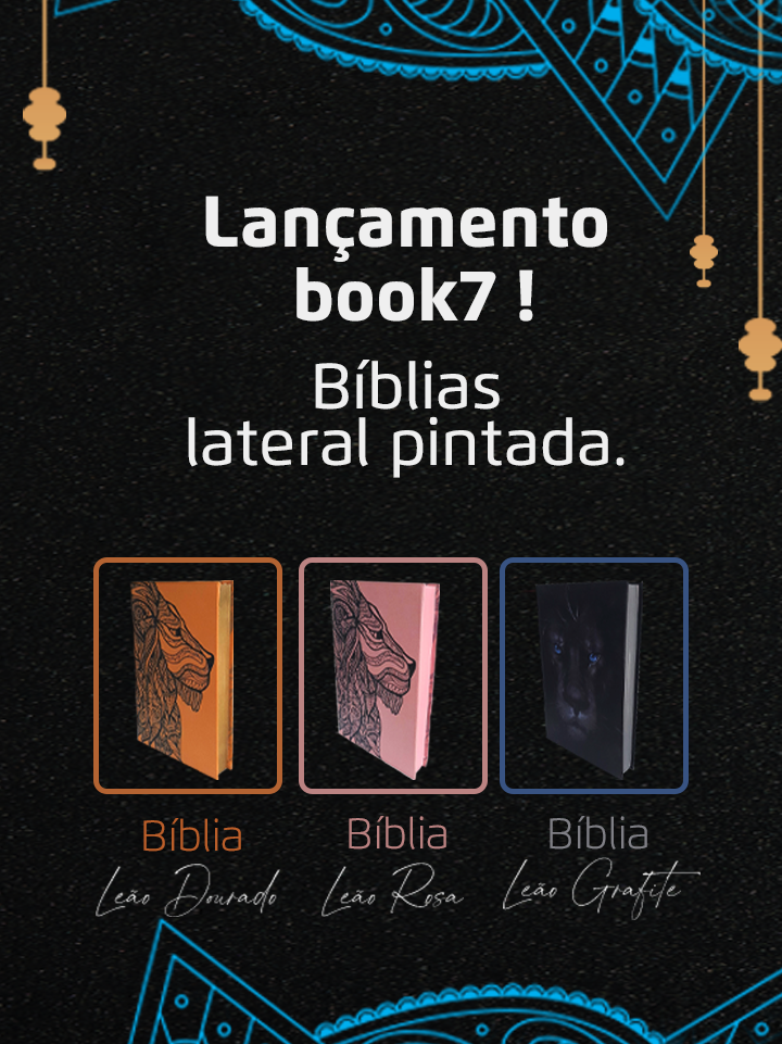 Banner biblias laterais pintadas